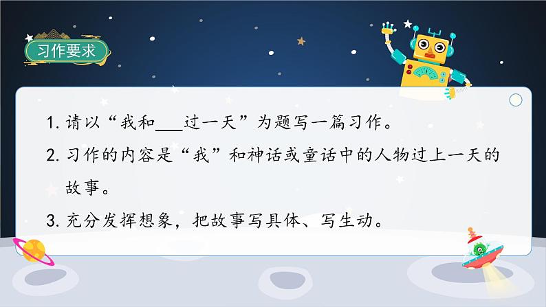 部编版语文四年级上册《习作四:我和___过一天》课件PPT02