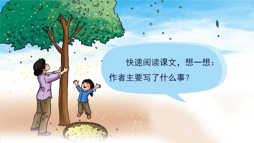 3《桂花雨》課件PPT(部編版語文五上)第3頁