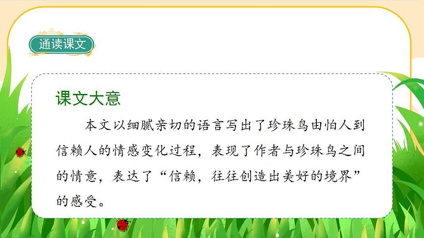 4《珍珠鳥(niǎo)》課件PPT(部編版語(yǔ)文五上)第4頁(yè)
