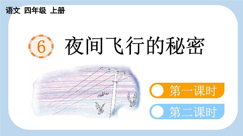 6 夜间飞行的秘密【新课标版】第1页