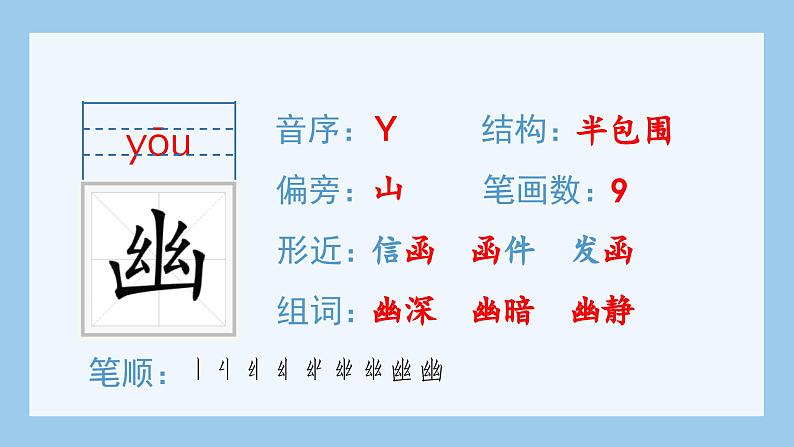 部编版六年级语文上册(生字课件)2.丁香结03