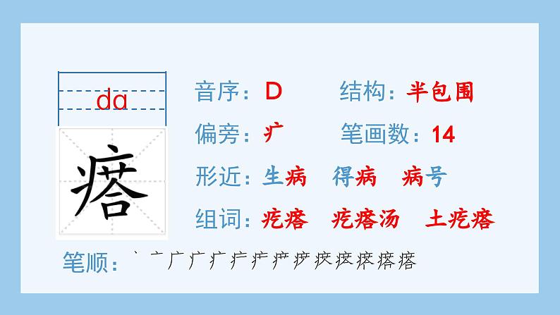 部编版六年级语文上册(生字课件)9.竹节人第4页