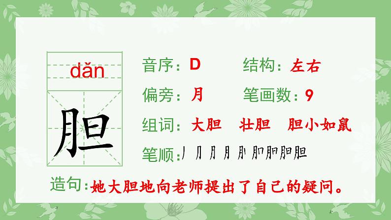 部编版三年级语文下册(生字课件)19.剃头大师第3页