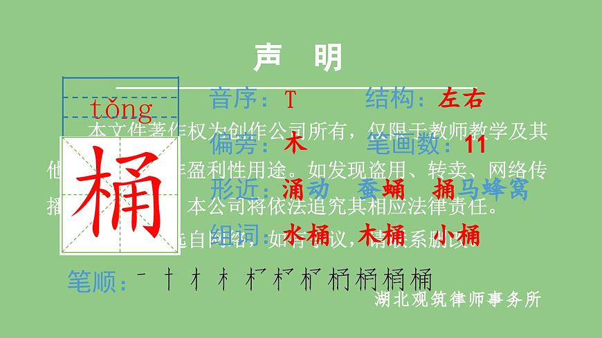 部編版五年級語文下冊(生字課件)14 刷子李第5頁