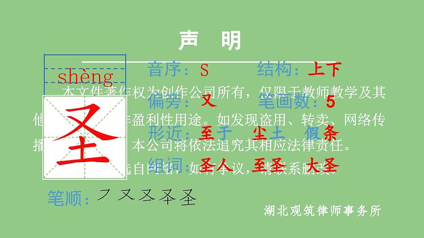 部編版五年級語文下冊(生字課件)14 刷子李第8頁