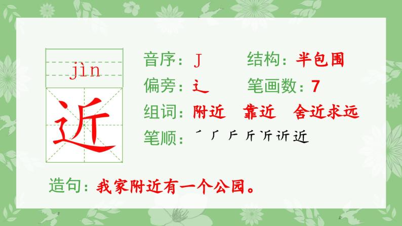 部编版一年级语文下册（生字课件）识字8 人之初04