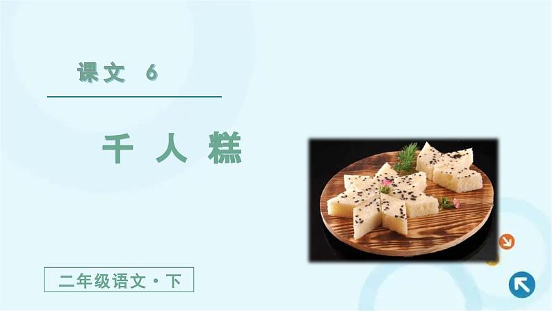 部编版语文二年级下册 6.千人糕第1课时 课件第2页