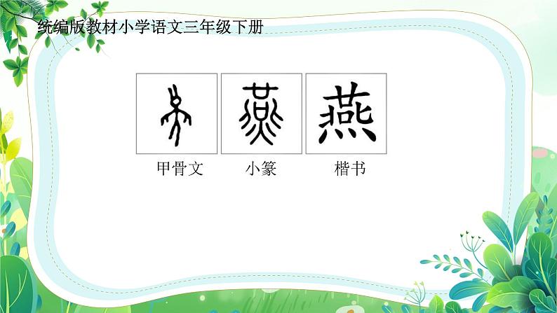 部编版三年级语文下册第2课《燕子》课件(定稿)第2页