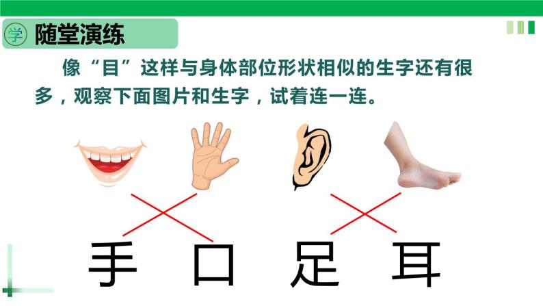 【新课标全套】部编版一年级语文上册第一单元识字3《口耳目》精品同步PPT课件+教案+说课稿+教学建议+音频课文朗读+图片素材06