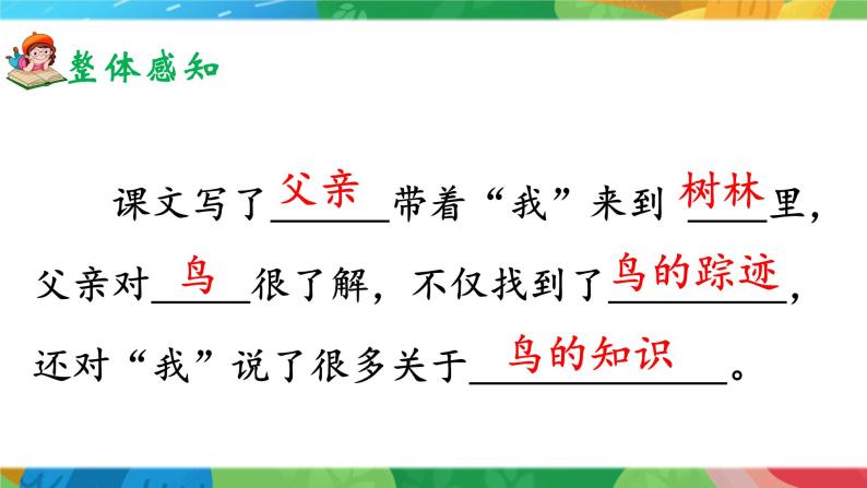 23《父亲、树林和鸟》课件+教案08