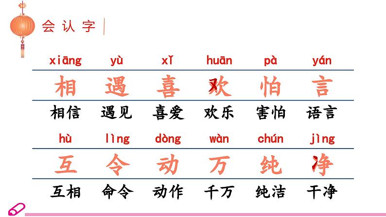 统编语文一年级下册(教学课件)识字4 猜字谜06