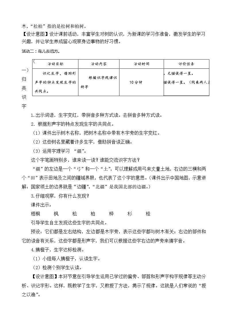 部编版语文二上第二单元 任务一 活动二:做客“木”字大家庭(课件PPT+教案+导读单)02