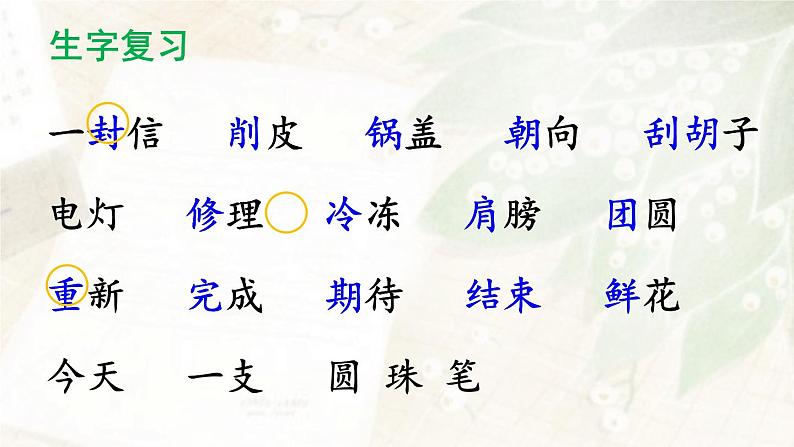 部编版语文二上第三单元 任务二 活动二:听我读读这封信(课件PPT+教案+导读单)02