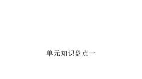 人教版小学语文六年级上册第一单元知识盘点一课件