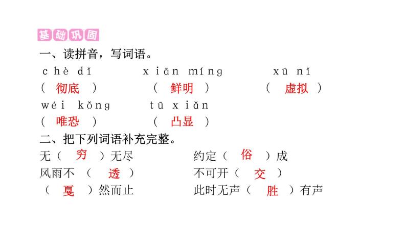 人教版小学语文六年级上册第七单元24京剧趣谈课件02