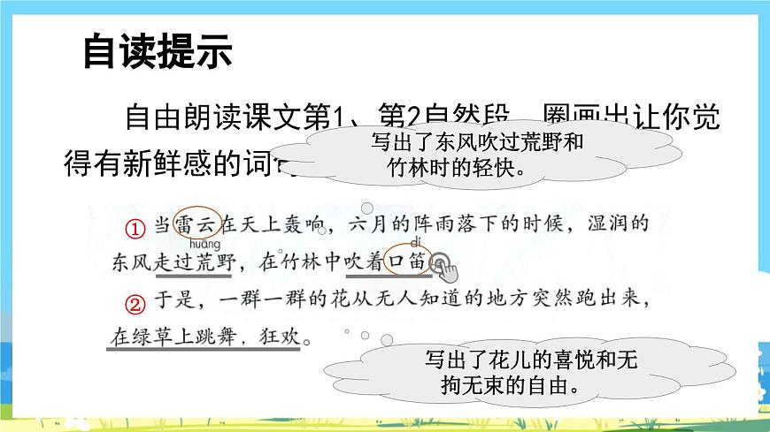統(tǒng)編版3上語文 1.2《 花的學(xué)?！?課件第8頁