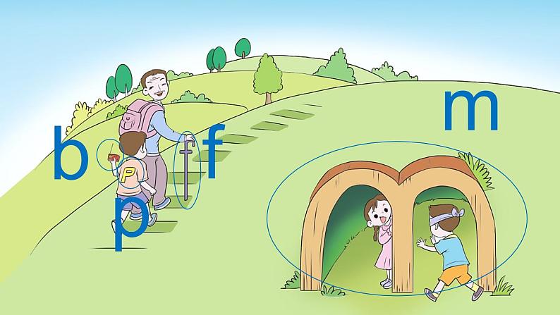 小学语文部编版一年级上册汉语拼音3 b p m f课件(2023秋新课标版)05