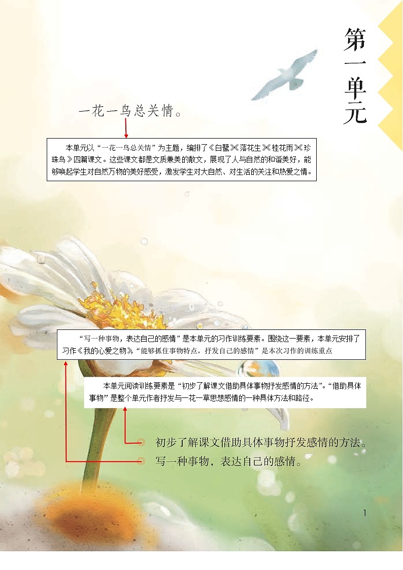 部编版语文五年级上册 第一单元 单元解读 教案01