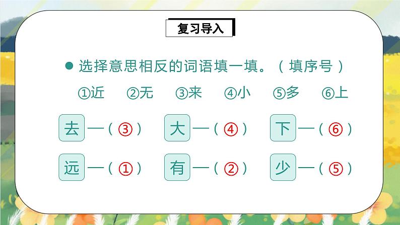 人教版语文一年级上册课件语文园地五(课件)05