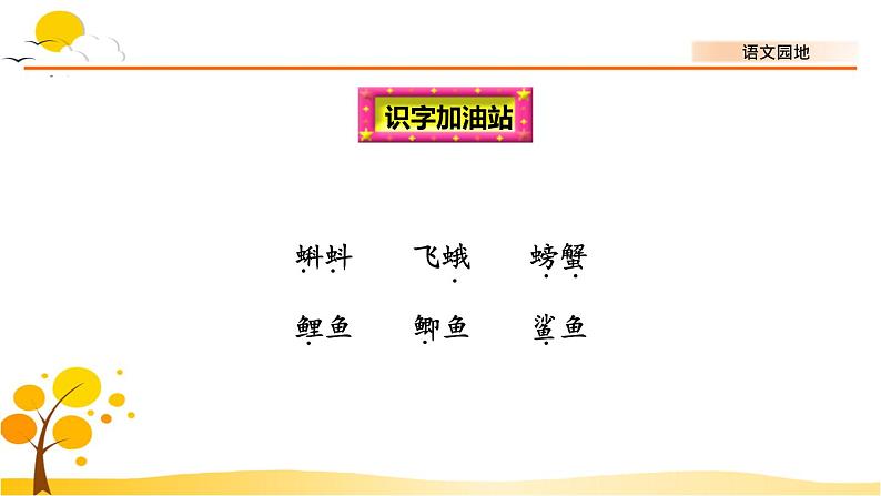 语文园地六-部编版语文三年级上册 课件教案06