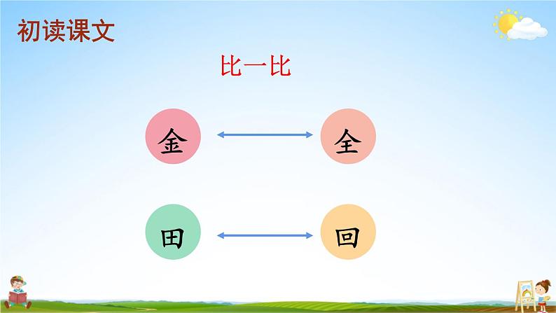 人教部编版小学一年级语文上册《14 小蜗牛》课堂教学课件PPT公开课第7页