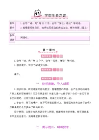 人教部编版六年级上册宇宙生命之谜教案