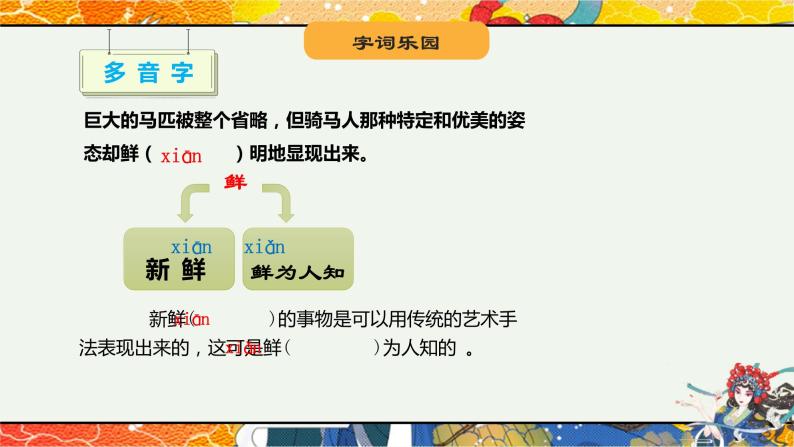 统编版六年级上册语文24 京剧趣谈课件05