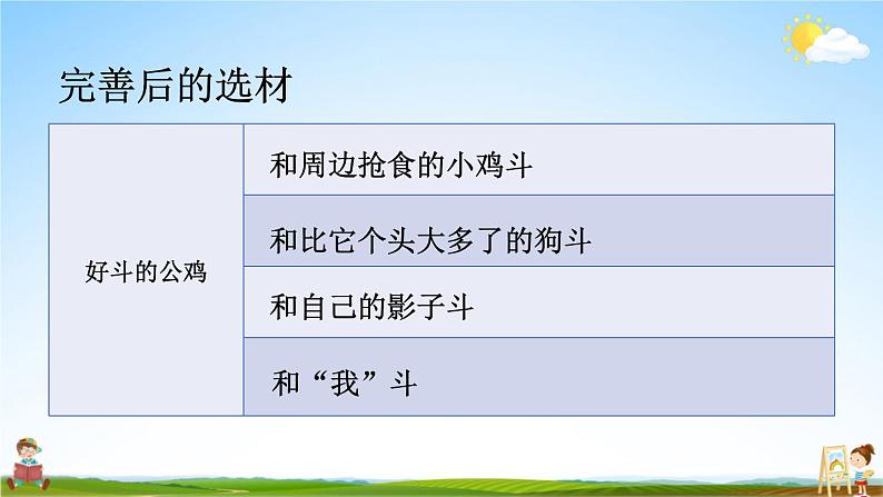人教统编版小学六年级语文上册《习作例文与习作》课堂教学课件PPT公开课05