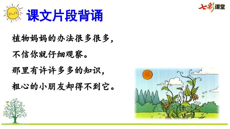 统编版小学语文二年级上册 专项6:积累背诵复习课件04