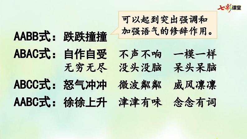 部编版小学语文六年级上册 专项2:词语复习课件03