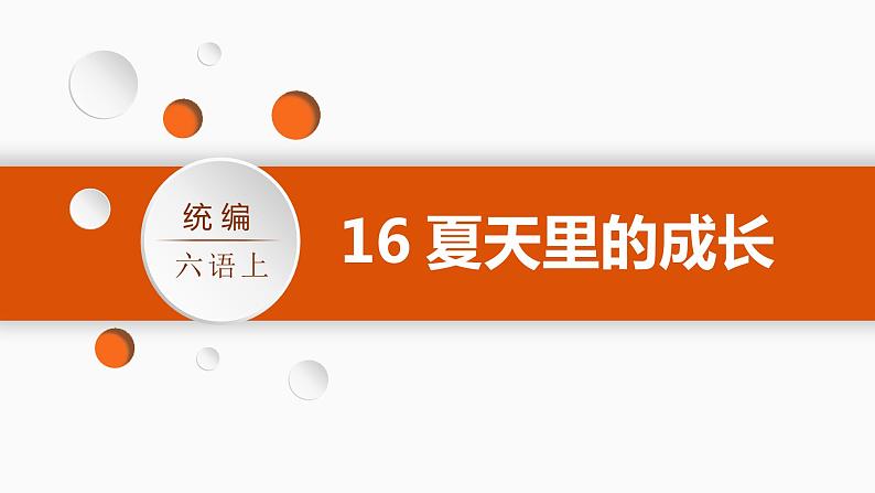 (教案匹配课件)16.夏天里的成长第2页