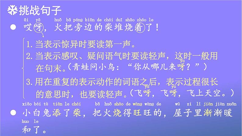 人教部编版小学语文二年级上册《21 雪孩子》课堂教学课件PPT公开课第7页