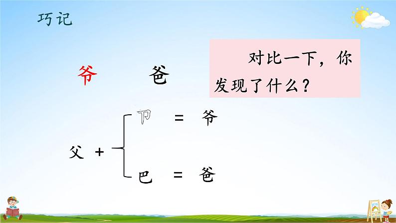 人教统编版小学语文一年级上册《语文园地七》课堂教学课件PPT公开课第5页