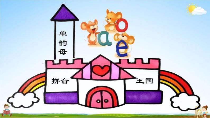 人教统编版小学语文一年级上册《1 ɑ o e》课堂教学课件PPT公开课04