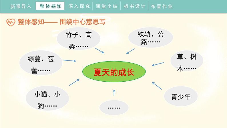 围绕中心意思写PPT课件606
