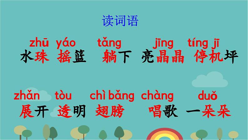 部编版语文一年级下册 13 荷叶圆圆 课件第5页