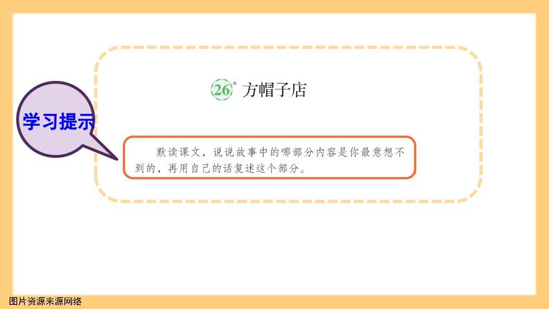 【核心素养】部编版小学语文三年级下册   26 方帽子店   课件+教案+同步练习（含教学反思）06