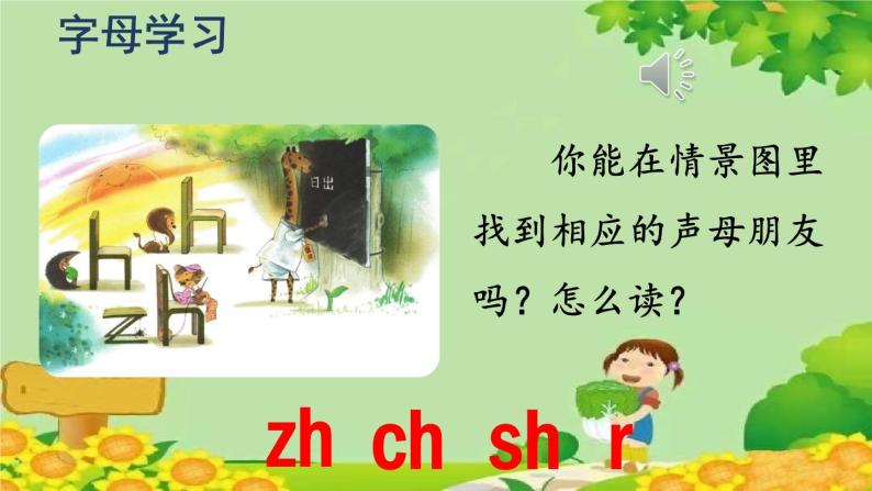 统编版语文一年级上册 8.zhi  chi  shi  r课件03
