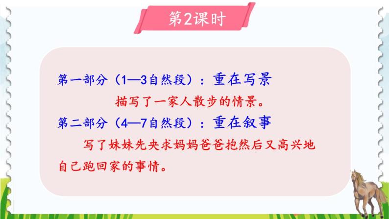 部编版语文二年级下册 7 一匹出色的马（第二课时） 课件06