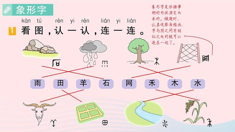 2023一年级语文上册期末专题复习第2天会认字作业课件(部编版)02