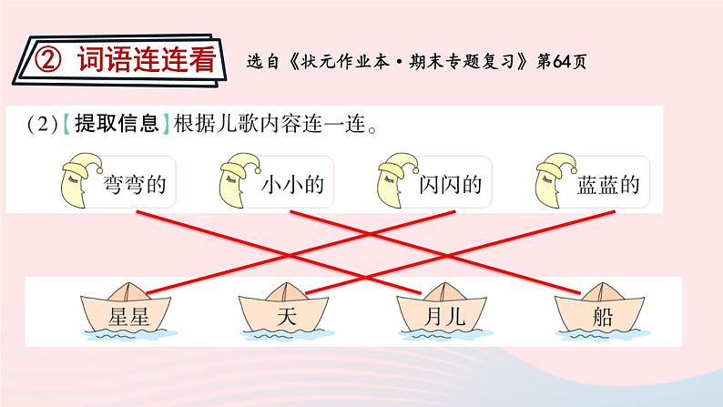 2023一年级语文上册期末专题复习读中探秘读中寻法课内阅读课件(部编版)05