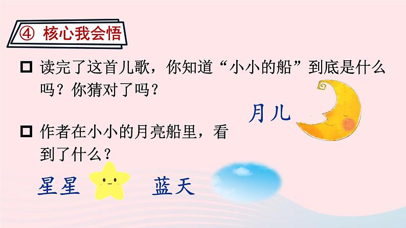 2023一年级语文上册期末专题复习读中探秘读中寻法课内阅读课件(部编版)07