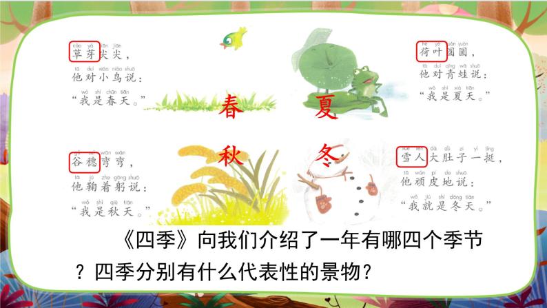 【核心素养】部编版语文一下 识字1《春夏秋冬》课件+教案+音视频素材04