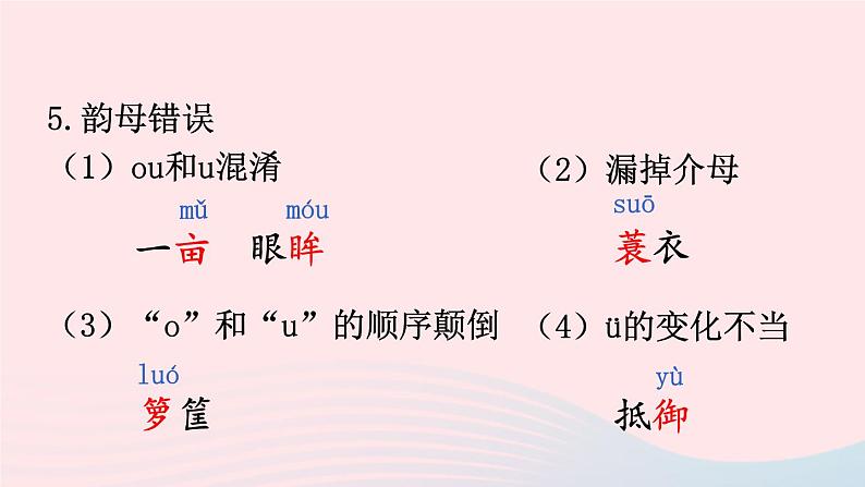 2023五年级语文上册期末专题复习第一单元1识字与写字:字正腔圆课件(部编版)第8页