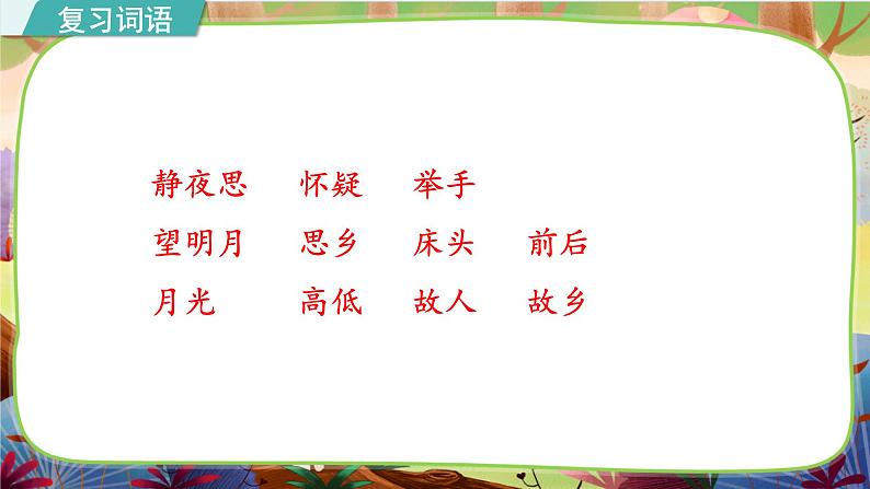 【核心素养】部编版语文一下 7《静夜思》课件+教案+音视频素材03