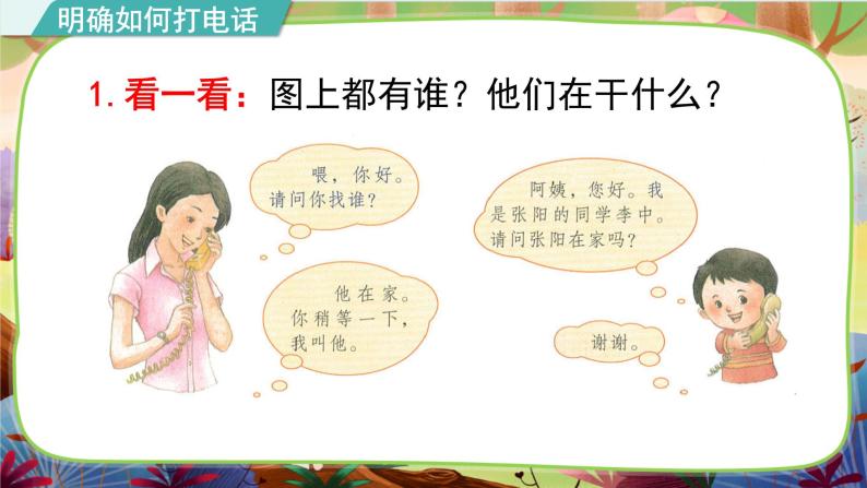 【核心素养】部编版语文一下 口语交际：打电话（课件+教案+音视频素材）03