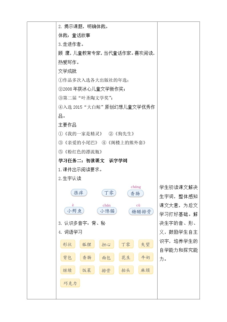 【核心素养】部编版语文三年级下册-17. 我变成了一棵树 第1课时（课件+教案+学案+习题）02