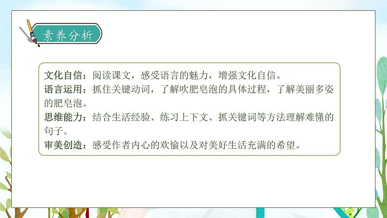 【核心素养】部编版语文三年级下册-20. 肥皂泡 第2课时(课件+教案+学案+习题)04