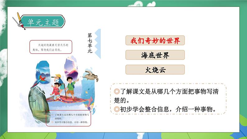 【核心素养】部编版语文三年级下册-22. 我们奇妙的世界 第2课时(课件+教案+学案+习题)07