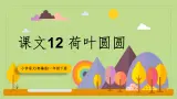 【核心素养目标】部编版小学语文一年级下册 课文12 荷叶圆圆 课件+教案（含教学反思） +素材